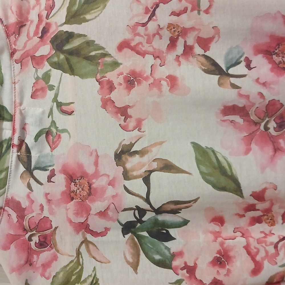 SHOW ME YOUR MUMU Floral Kimono Robe - Pink, Green, And White Size O/S - Picture 7 of 10